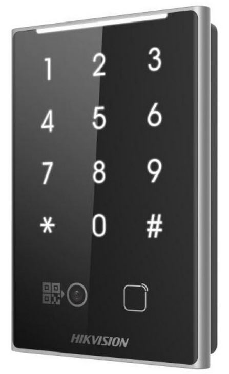DESfire, Felica, Mifare olvasó, QR kód olvasó, Hikvision DS-K1109DKB-QR